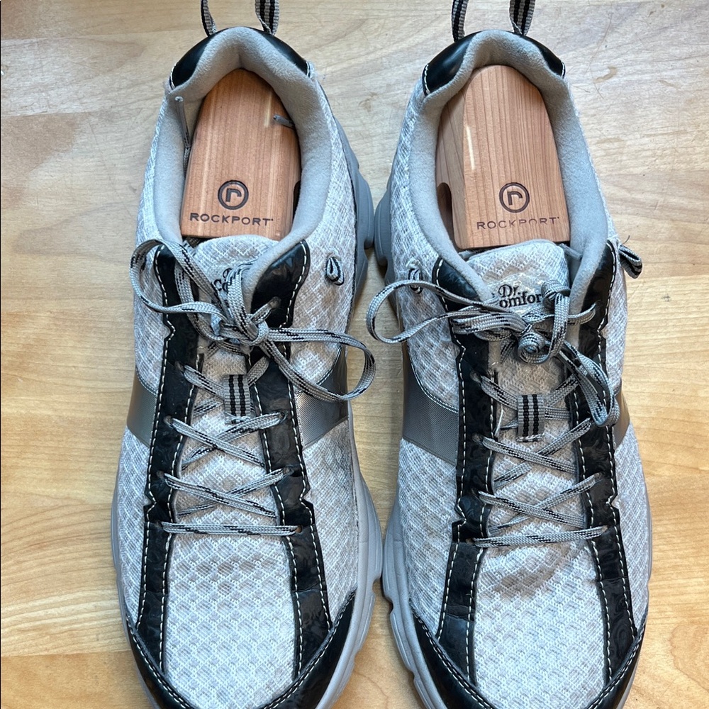 Dr Comfort Men’s Gray Black